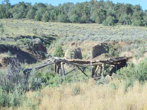 GDMBR: Looking south at what was an important bridge.